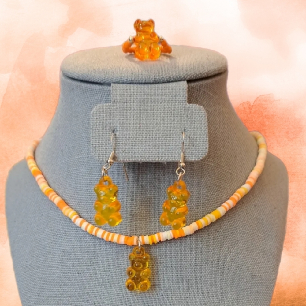 🐻🧡jewelry set🧡🐻